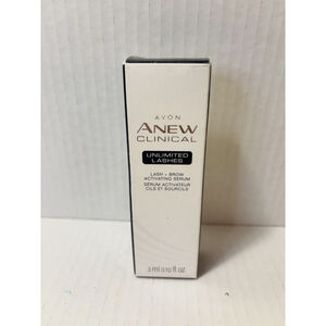 AVON Anew Clinical "Unlimited Lashes" Lash + Brow Activating Serum NEW SEALED